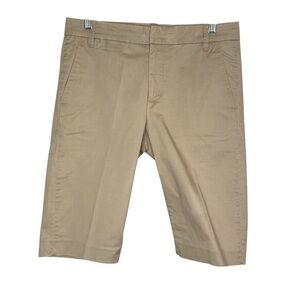 Vince Women's Tan Khaki Bermuda Shorts Size 6